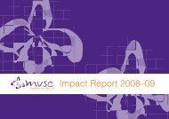 MVSC Impact Report 2008/09 - Merton Connected