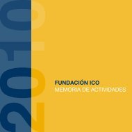 Memoria de actividades - FundaciÃ³n ICO