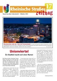 Rheinische StraÃenzeitung Nr. 17 â Neues aus ... - Stadt Dortmund