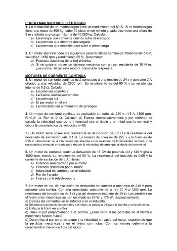 Motores de Corriente Continua (CC) Tipos de Conexiones. - Jose Ribas