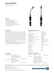 Classis GM 301 data sheet