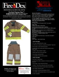 fire-dex product brochure - Public Safety Equipment Company LLC