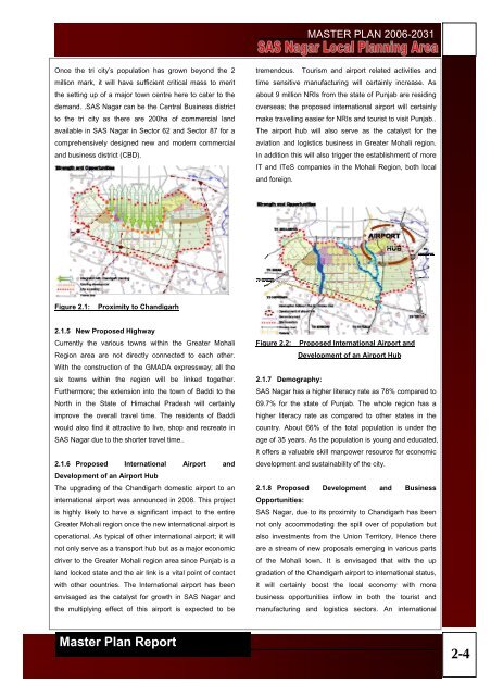 MASTER PLAN 2006-2031Once