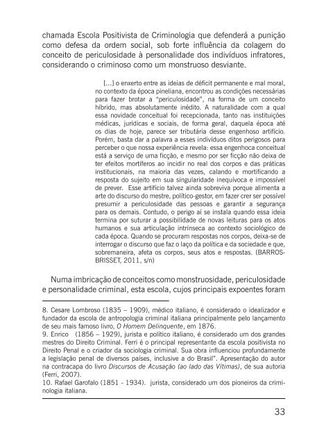 (os) no Sistema Prisional - CREPOP - Conselho Federal de Psicologia