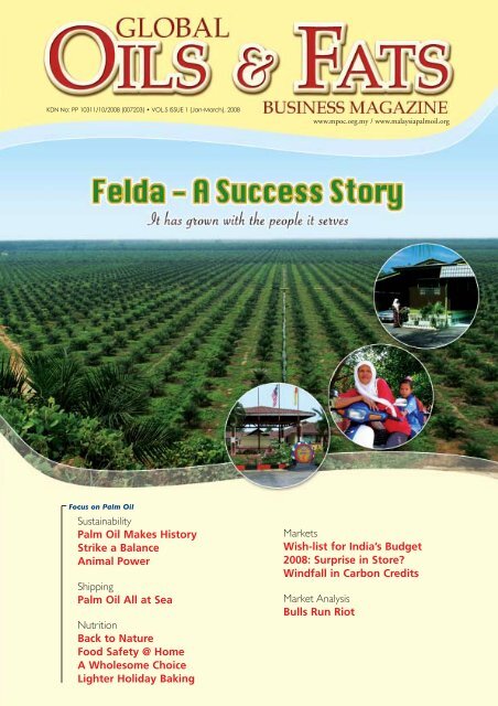 Issue 1 - American Palm Oil Council