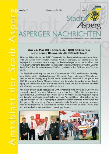 Asperger Nachrichten - Stadt Asperg