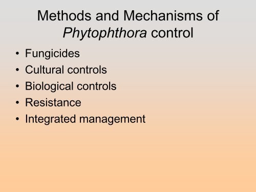 Controlling Root Rots