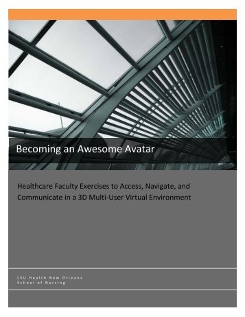 Becoming an Awesome Avatar - LSUHSC School of Nursing