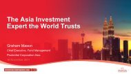 The Asia Investment Experts the World Trusts