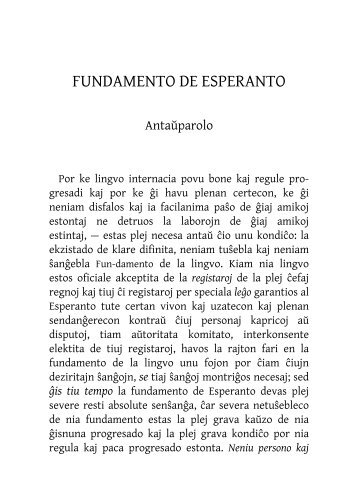 Fundamento de Esperanto - La Retpaĝo de KA5NOM