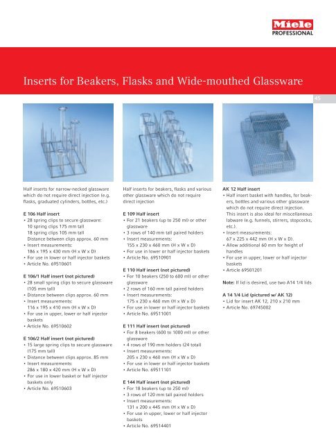 G 7825 & G 7826 Medium Capacity Glassware Washers