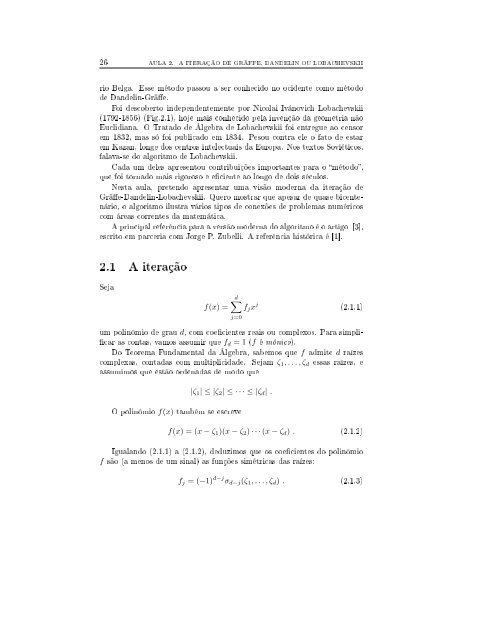 Notas em MatemÃ¡tica Aplicada 36 - LaboratÃ³rio de MatemÃ¡tica ...