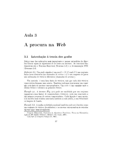 Notas em MatemÃ¡tica Aplicada 36 - LaboratÃ³rio de MatemÃ¡tica ...