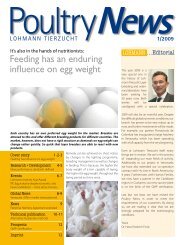 Feeding has an enduring influence on egg weight