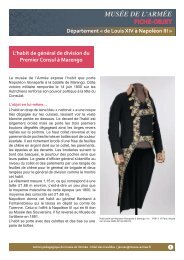L'habit de général de division de Napoléon ... - Musée de l'Armée