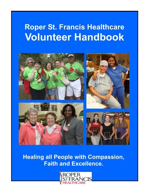 Volunteer Handbook - Roper St. Francis Healthcare