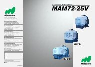 Matsuura mam72-25v