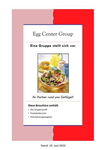 Ein– und Verkaufen mit Know-How - Egg Center Germany GmbH