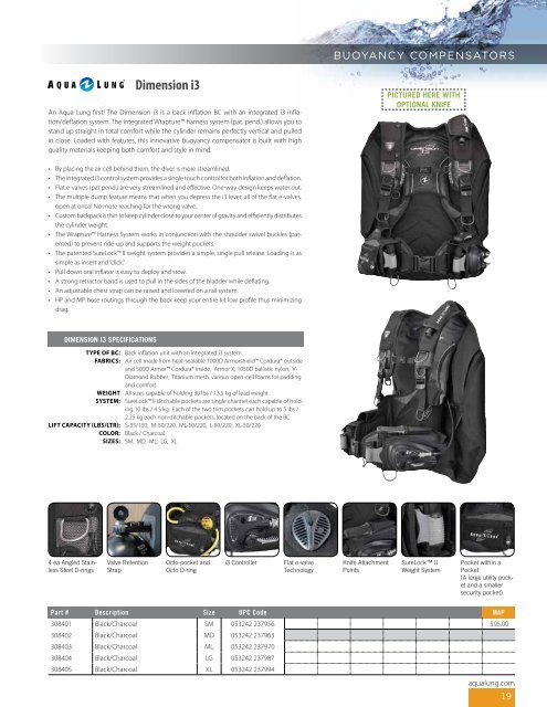 2013 Aqua Lung Buyer's Guide