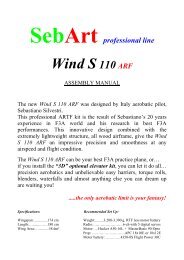 Wind S 110E ENGLISH ASSEMBLY INSTRUCTION - Sebart