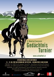 Gedächtnis Turnier - Schindlhof