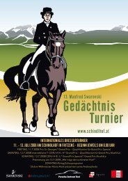 Gedächtnis Turnier - Schindlhof