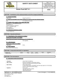 Brake Fluid DOT 5.1 - Bardahl