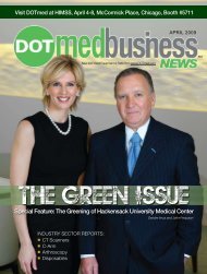 The Green Issue - DOTmed.com