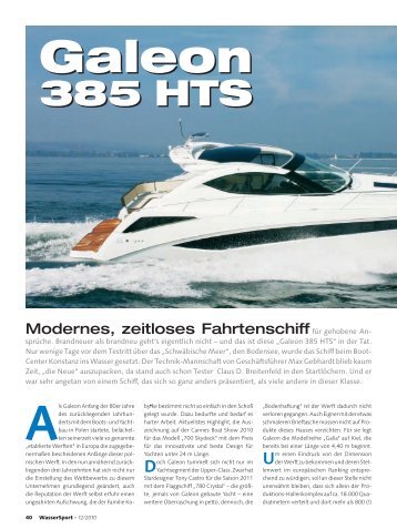 Galeon385HTS.pd - Galeon by HW BOOTSCENTER