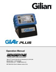 GilAir Plus Manual - Shawcity Limited