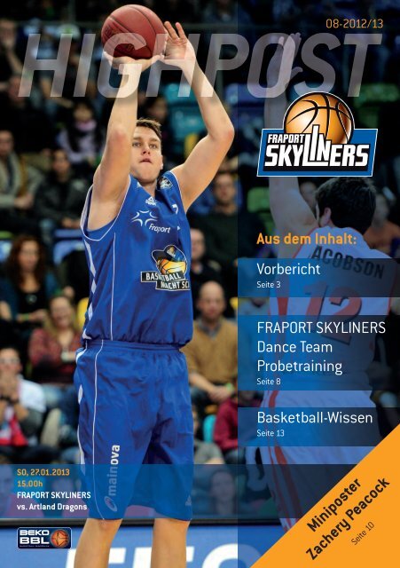 Vorbericht Basketball-Wissen FRAPORT SKYlINERS Dance Team ...