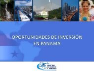 OPORTUNIDADES DE INVERSIÃN EN PANAMÃ - sem