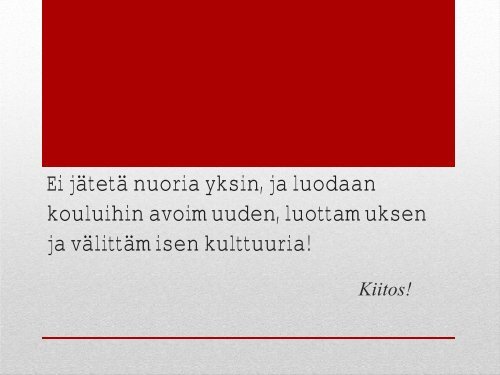 Arkipäivän rasismi koulussa - Edu.fi