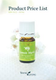 Retail Price List - Young Living