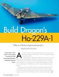 Take on a Horten improvement project - FineScale Modeler