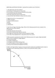 ADDITIONAL QUESTIONS FOR EXAM 1 (selected from problem ...