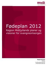 Fødeplan i høring - Region Midtjylland