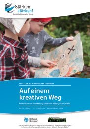 Veranstaltungsprogramm: Auf einem kreativen Weg - Stiftung Mercator