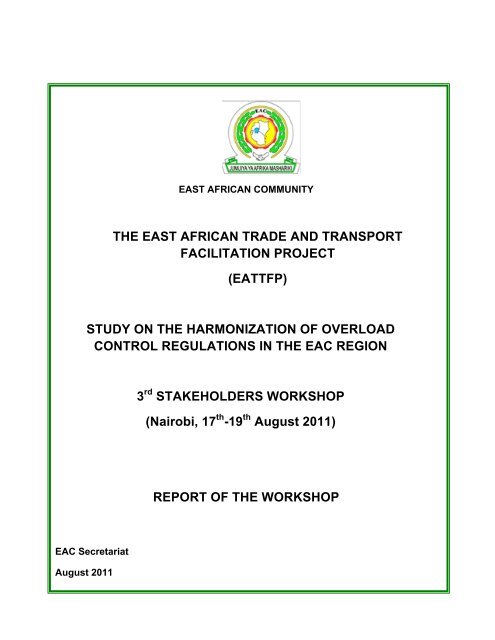 Report | 3rd Stakeholders Meeting - TradeMark Southern Africa