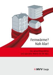 Fernwärme? Nah klar! - MVV Energie AG