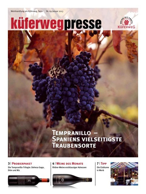 Küferwegpresse 69 - Weinhandlung am Küferweg AG