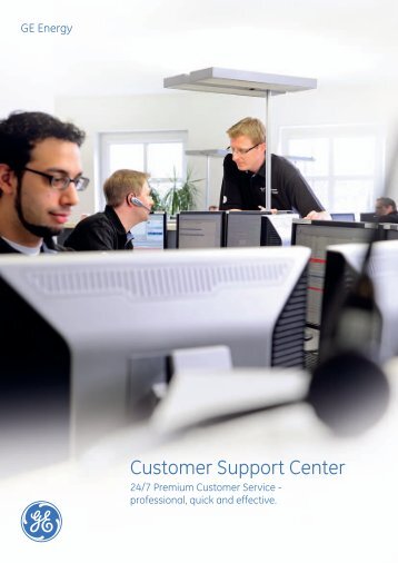 Customer Support Center (English) - GE-renewable-energy.com