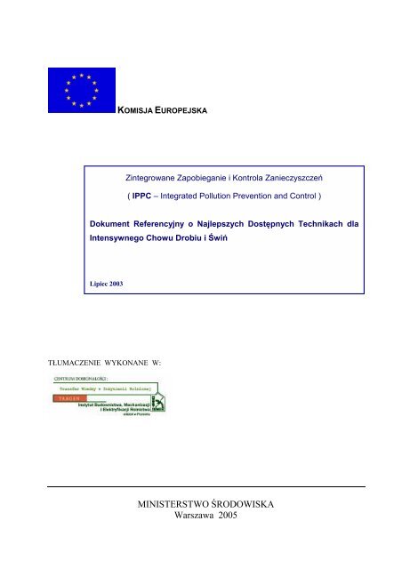 BAT dla intensywnego chowu drobiu i Å›wiÅ„ - Baltic Green Belt