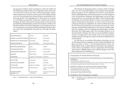 25 Jahre Psychiatrie-Enqute - Aktion Psychisch Kranke e.V.