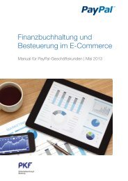 Finanzbuchhaltung und Besteuerung im E-Commerce