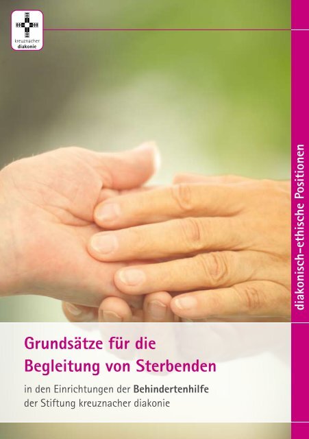 GrundsÃ¤tze fÃ¼r die Begleitung von Sterbenden - Stiftung ...