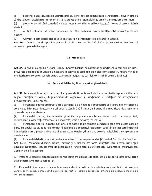 Regulament de ordine interioara.pdf - Colegiul NaÈional Bilingv ...