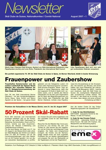 Frauenpower und Zaubershow 50Prozent SkÃ¥l-Rabatt - Skal ...