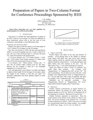 Preparation of Papers in Two-Column Format for the ... - DATE