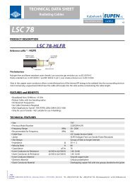 LSC 78 - Kabelwerk Eupen AG